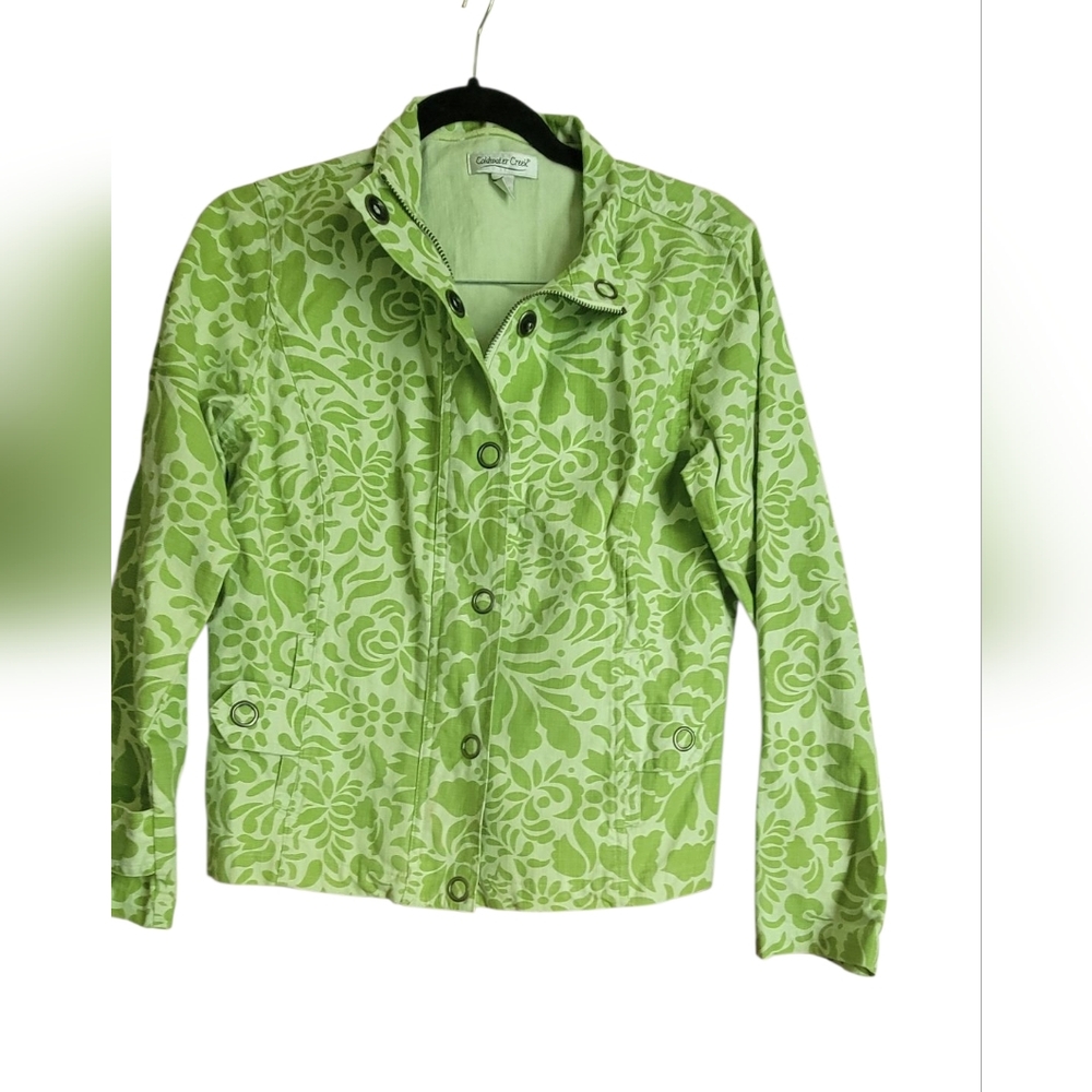 Coldwater Creek Floral Jacket #26
